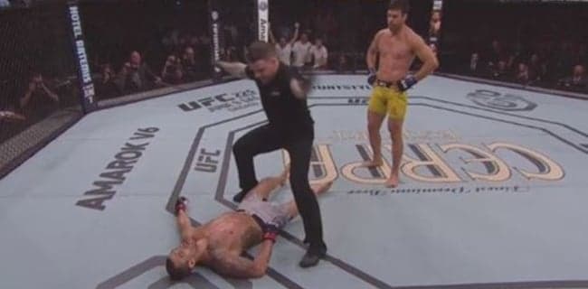 Lyoto Machida recreates two of the most famous knockouts in UFC history to retire Vitor Belfort Lyoto Machida recreates two of the most famous knockouts in UFC history to retire Vitor Belfort
