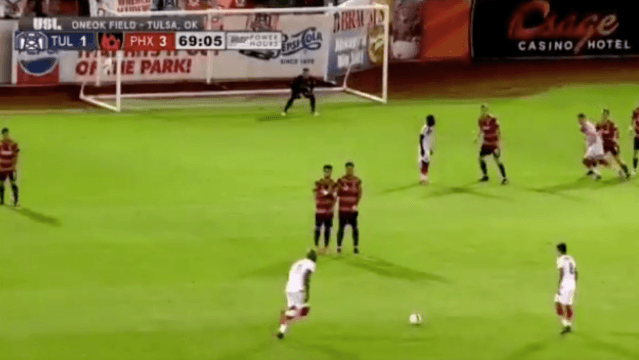 WATCH: Didier Drogba shows he’s still got it with stunning free kick from long distance