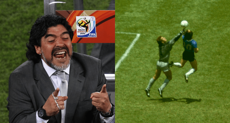Diego Maradona refuses to apologise for Hand of God goal, declining Peter Shilton reunion Diego Maradona refuses to apologise for Hand of God goal, declining Peter Shilton reunion