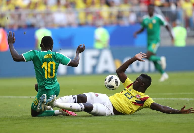 Davinson Sanchez pulls off the tackle of the World Cup to deny Sadio Mane Davinson Sanchez pulls off the tackle of the World Cup to deny Sadio Mane
