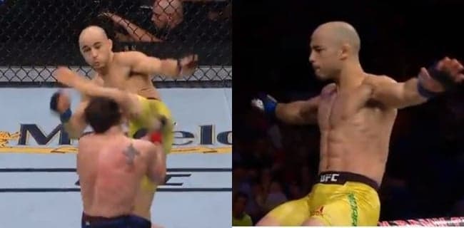 UFC star Marlon Moraes ends 20-fight win streak with outrageous knockout