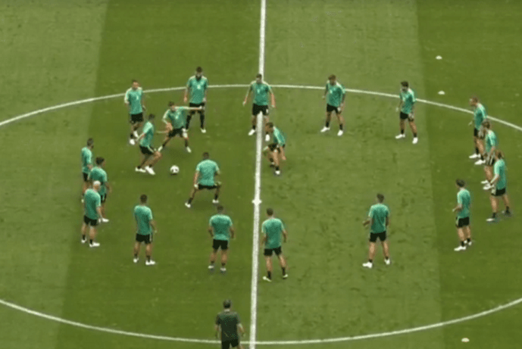 WATCH: Tim Cahill embarrasses teammate with nutmeg during skill game in training WATCH: Tim Cahill embarrasses teammate with nutmeg during skill game in training