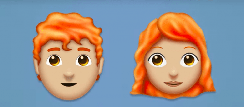 Gingers are finally getting their own emojis