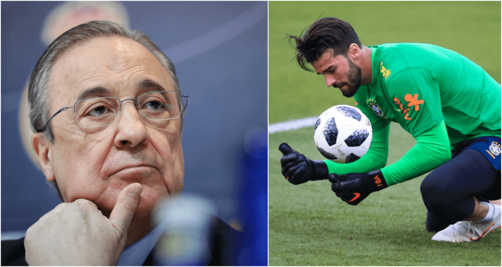 Alisson set to reject Liverpool in favour of a move to Real Madrid
