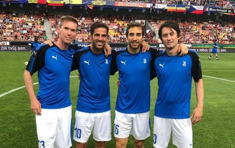 Arsenal legends reunite for Tomas Rosicky’s testimonial Arsenal legends reunite for Tomas Rosicky’s testimonial