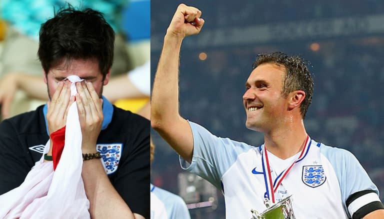 Bitterly disappointed Soccer Aid fans react as they realise Jonathan Wilkes won’t be playing