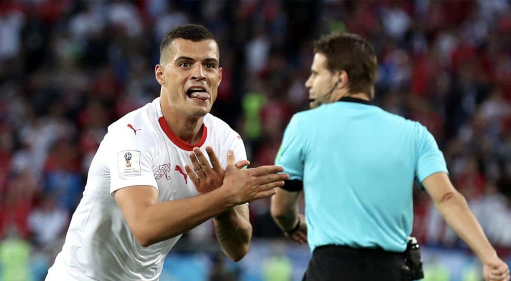 Granit Xhaka ‘deletes’ Instagram post following celebration against Serbia
