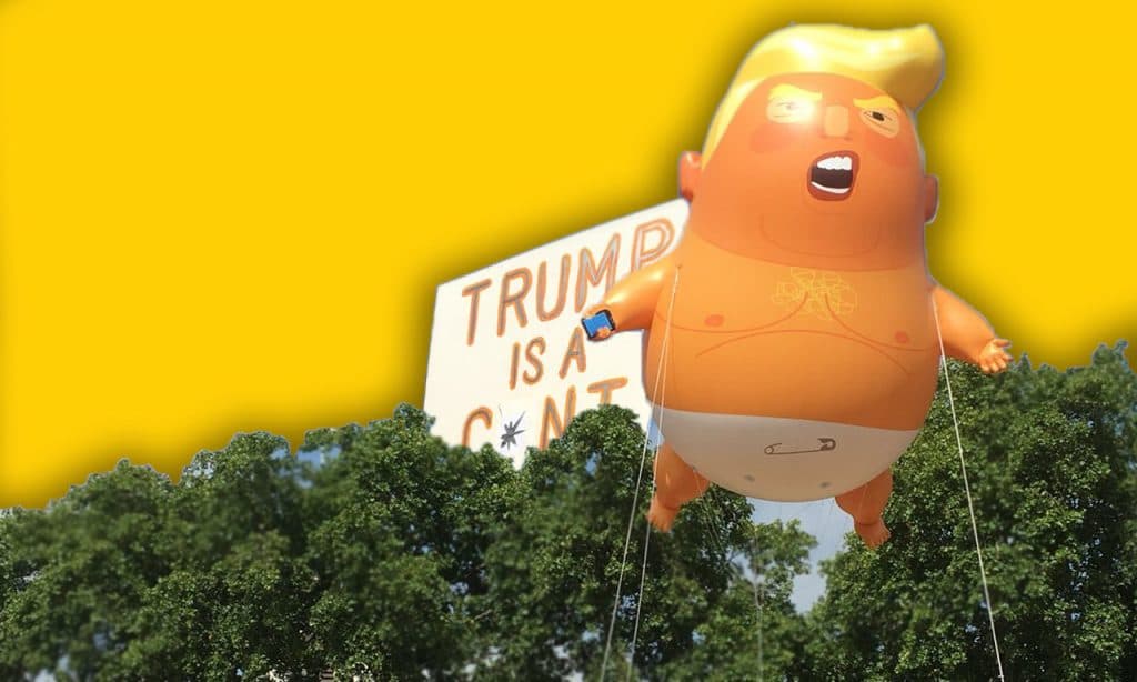The day Trump’s America came to London