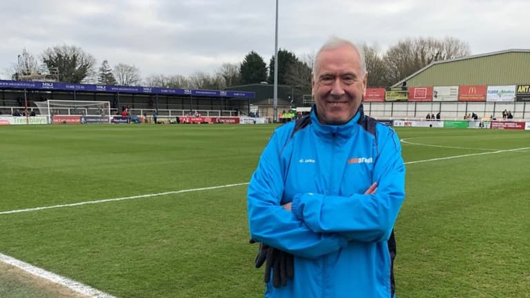 Martin Tyler will be in the dugout for Woking’s FA Cup tie against Watford Martin Tyler will be in the dugout for Woking’s FA Cup tie against Watford