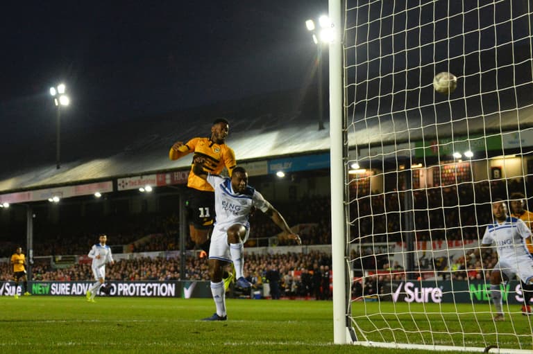 Newport knock Leicester out of FA Cup in magic third round moment Newport knock Leicester out of FA Cup in magic third round moment