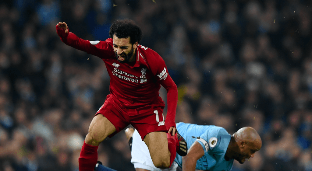 Jurgen Klopp claims Vincent Kompany should have been sent off for Mo Salah tackle