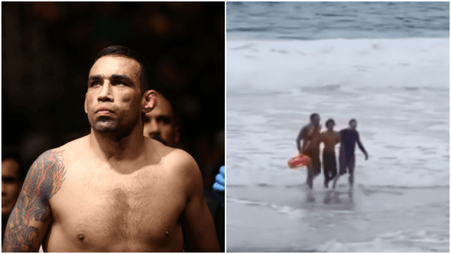 Former UFC heavyweight champion rescues drowning teenager Former UFC heavyweight champion rescues drowning teenager