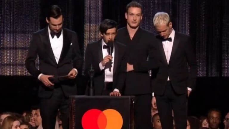 Matt Healy makes passionate speech about sexual harrassment at the BRIT Awards Matt Healy makes passionate speech about sexual harrassment at the BRIT Awards