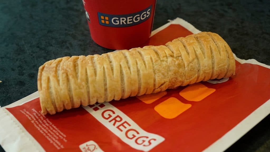 Deliveroo is giving away 6,000 free Greggs sausage rolls this Friday