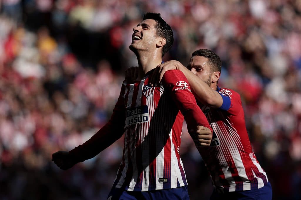Alvaro Morata finally breaks Atlético Madrid duck with absolute beauty of a team goal