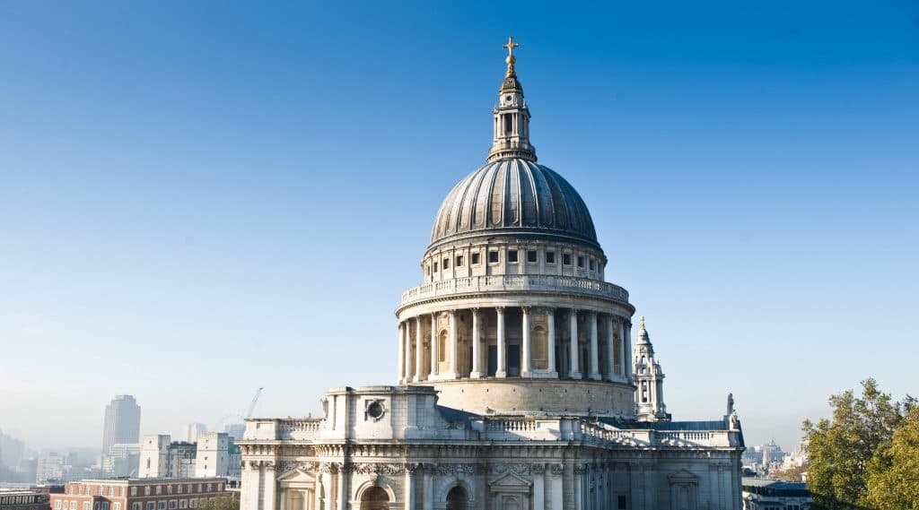 Man arrested at St Paul’s Cathedral on suspicion of possessing a firearm