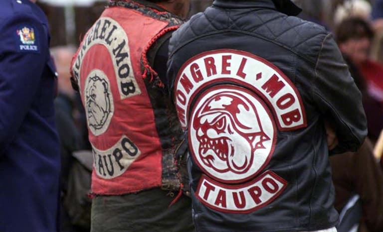 Notorious New Zealand biker gang guards mosque and performs haka during Friday prayers Notorious New Zealand biker gang guards mosque and performs haka during Friday prayers