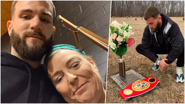 Mother of boxing world champion shot by police after allegedly brandishing knife