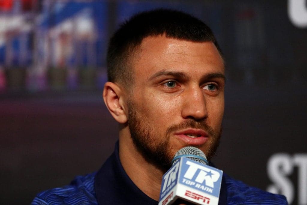 Vasyl Lomachenko would have no problem “schooling” Conor McGregor
