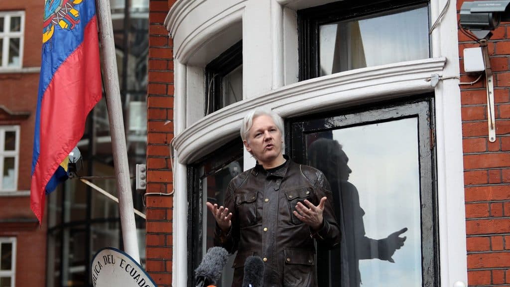 Julian Assange has been arrested at the Ecuadorian embassy for alleged breach of bail
