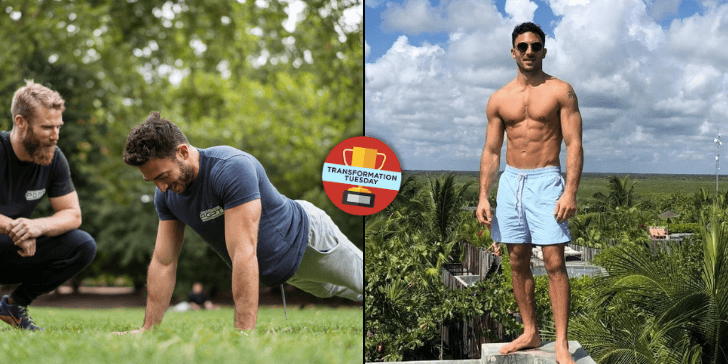 Businessman overcomes terrible back injury to become shredded and ready for the boxing ring Businessman overcomes terrible back injury to become shredded and ready for the boxing ring