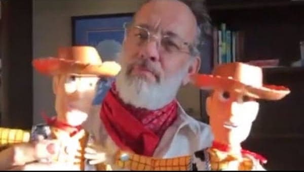 Tom Hanks films special Toy Story short for former conjoined Irish twins Tom Hanks films special Toy Story short for former conjoined Irish twins