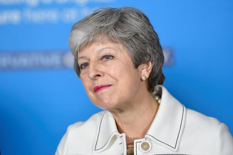 Theresa May says Labour to blame for Brexit talks collapse Theresa May says Labour to blame for Brexit talks collapse