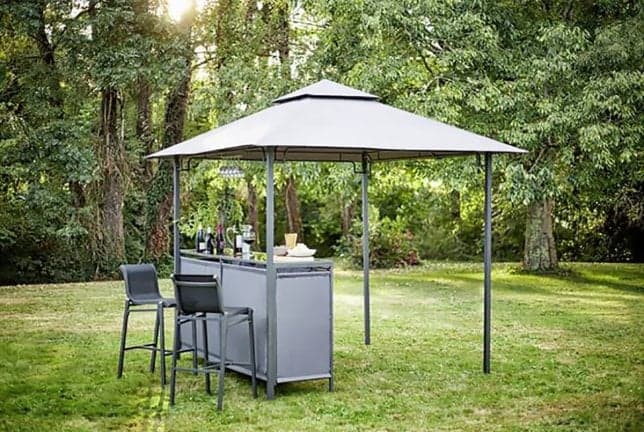 Argos is selling a gazebo with a built-in bar for a bargain price Argos is selling a gazebo with a built-in bar for a bargain price