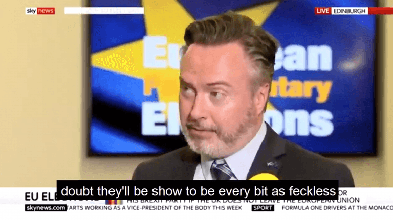 SNP MEP absolutely eviscerates Brexit party during Sky News interview SNP MEP absolutely eviscerates Brexit party during Sky News interview