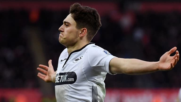 Daniel James undergoing medical at Manchester United Daniel James undergoing medical at Manchester United