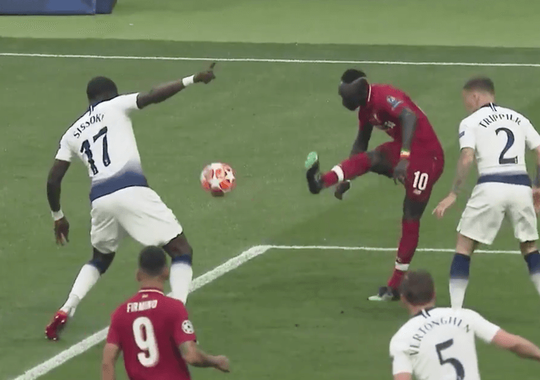 Liverpool take lead through Mo Salah’s controversially awarded penalty Liverpool take lead through Mo Salah’s controversially awarded penalty