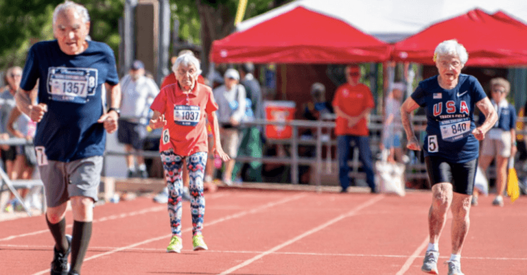 103-year-old woman sets new record for 50 metre sprint 103-year-old woman sets new record for 50 metre sprint