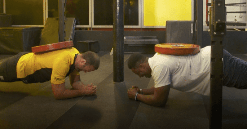 Rugby versus NFL: two top players take on a series of fitness challenges