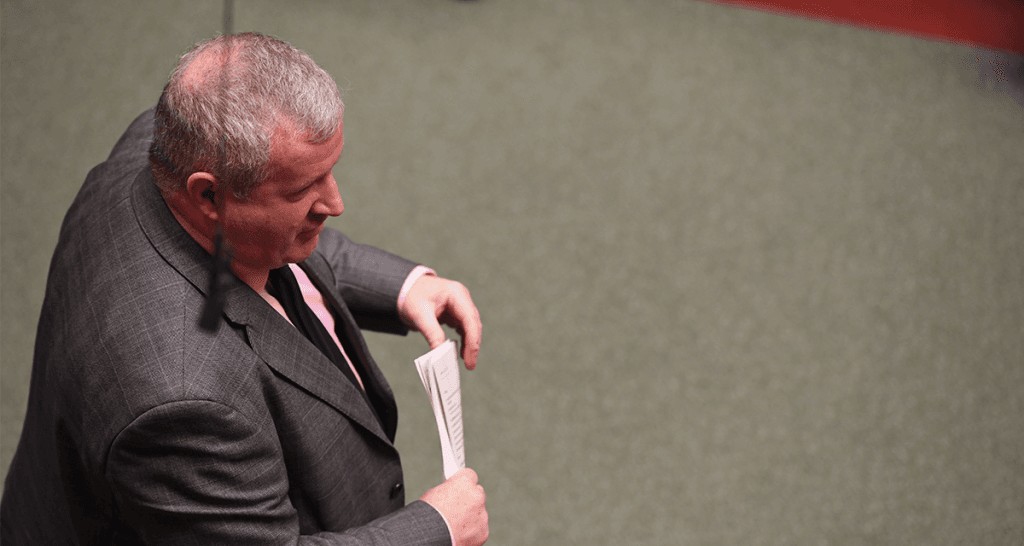 Ian Blackford excoriates Theresa May at her penultimate PMQs
