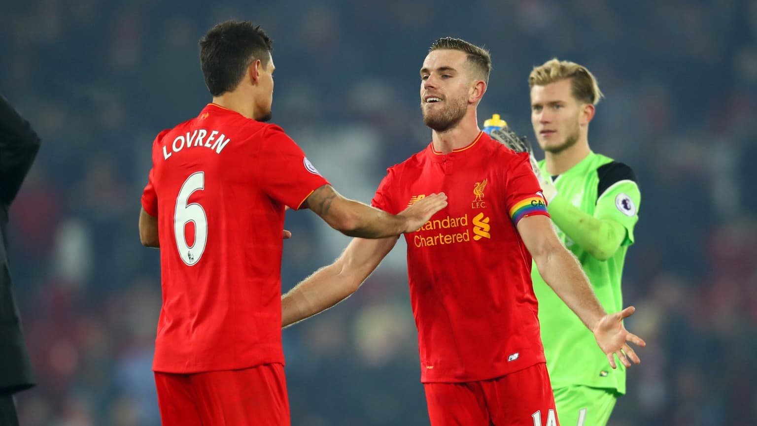 Jordan Henderson sends Dejan Lovren emotional goodbye letter