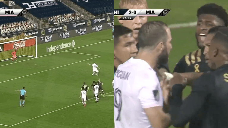 Gonzalo Higuaín misses penalty and scraps opposition on Inter Miami debut Gonzalo Higuaín misses penalty and scraps opposition on Inter Miami debut