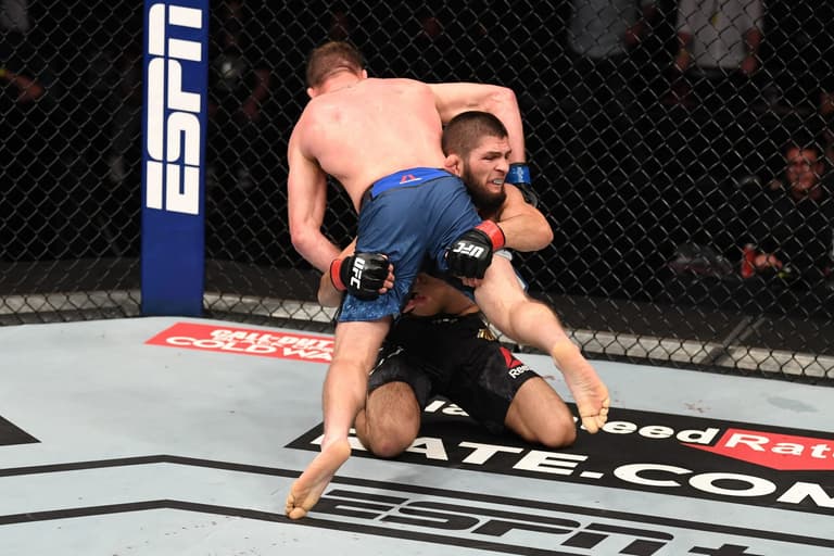 Khabib Nurmagomedov only lost two rounds during his entire UFC career Khabib Nurmagomedov only lost two rounds during his entire UFC career
