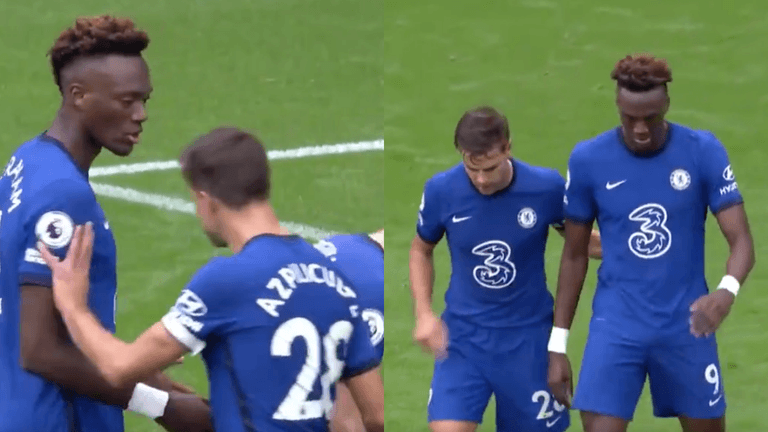 Cesar Azpilicueta forced to defuse beef between Tammy Abraham and Jorginho Cesar Azpilicueta forced to defuse beef between Tammy Abraham and Jorginho