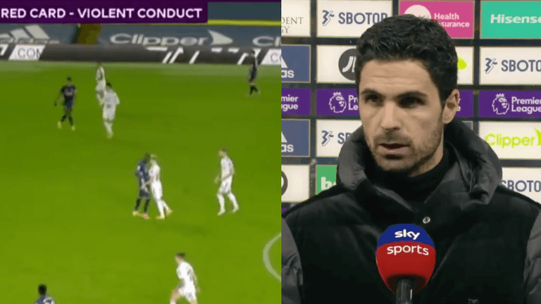 Mikel Arteta condemns Nicolas Pepe’s idiotic headbutt on Ezgjan Alioski Mikel Arteta condemns Nicolas Pepe’s idiotic headbutt on Ezgjan Alioski