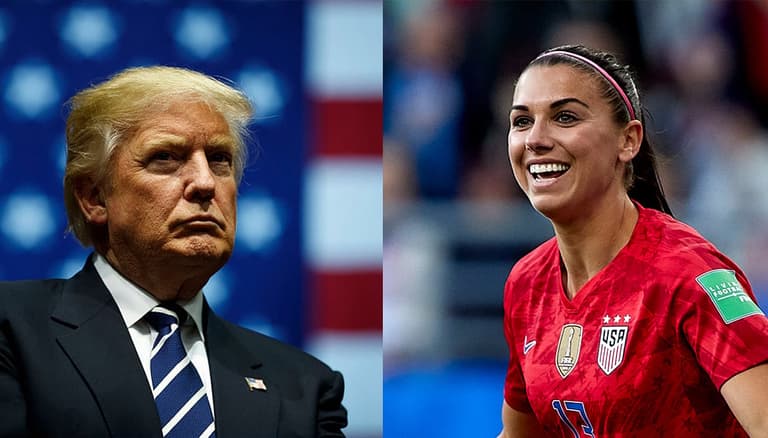 Alex Morgan threatens to unfollow her mum on Twitter over Trump support Alex Morgan threatens to unfollow her mum on Twitter over Trump support