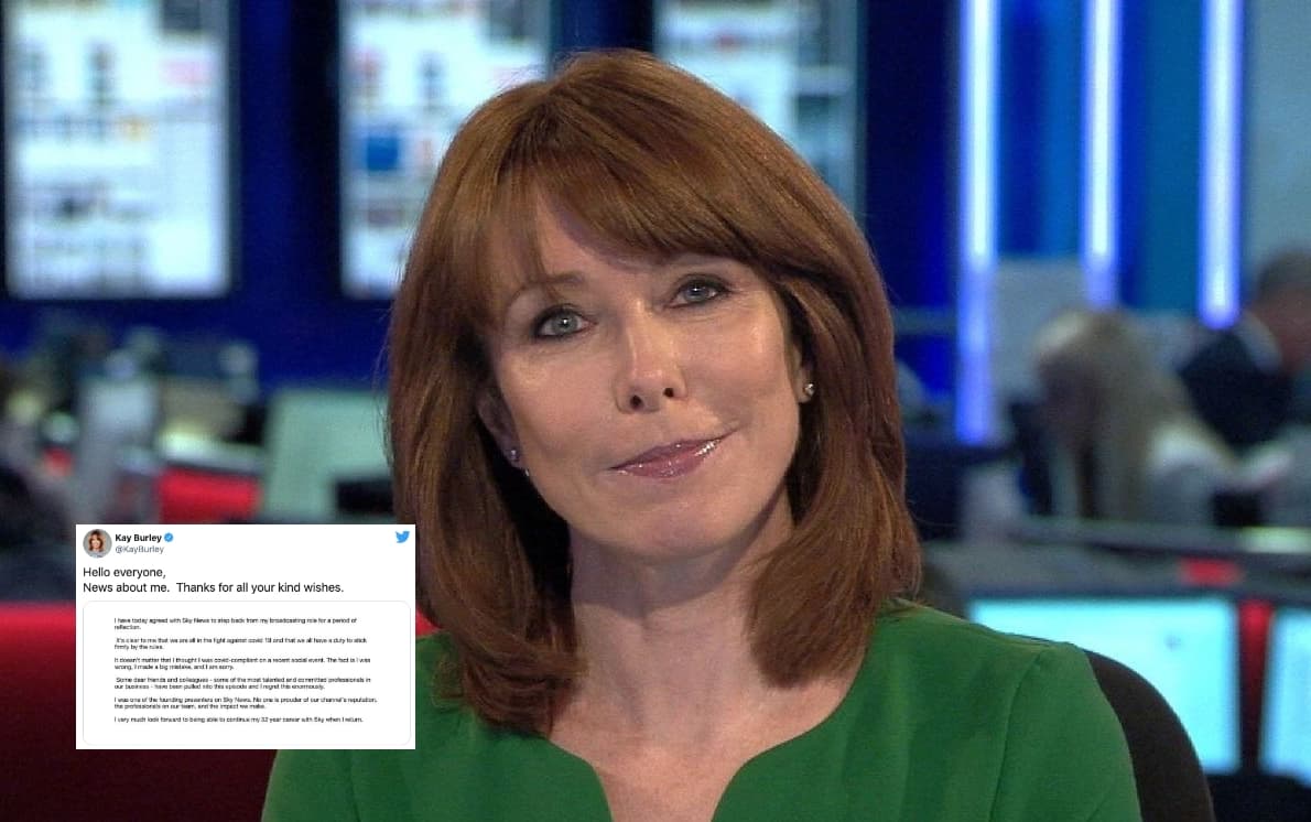 Kay Burley suspended by Sky News for six months after breaking social distancing rules