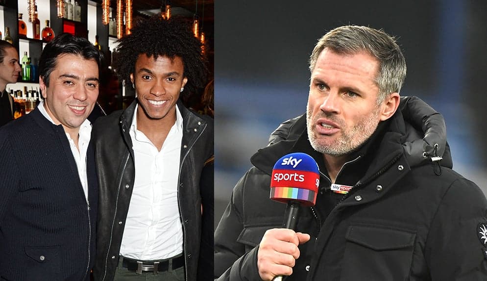 Jamie Carragher questions Arsenal recruitment again after Joorabchian criticism