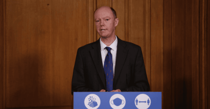 Chief Medical Officers have officially moved the UK into Covid ‘Alert Level 5’