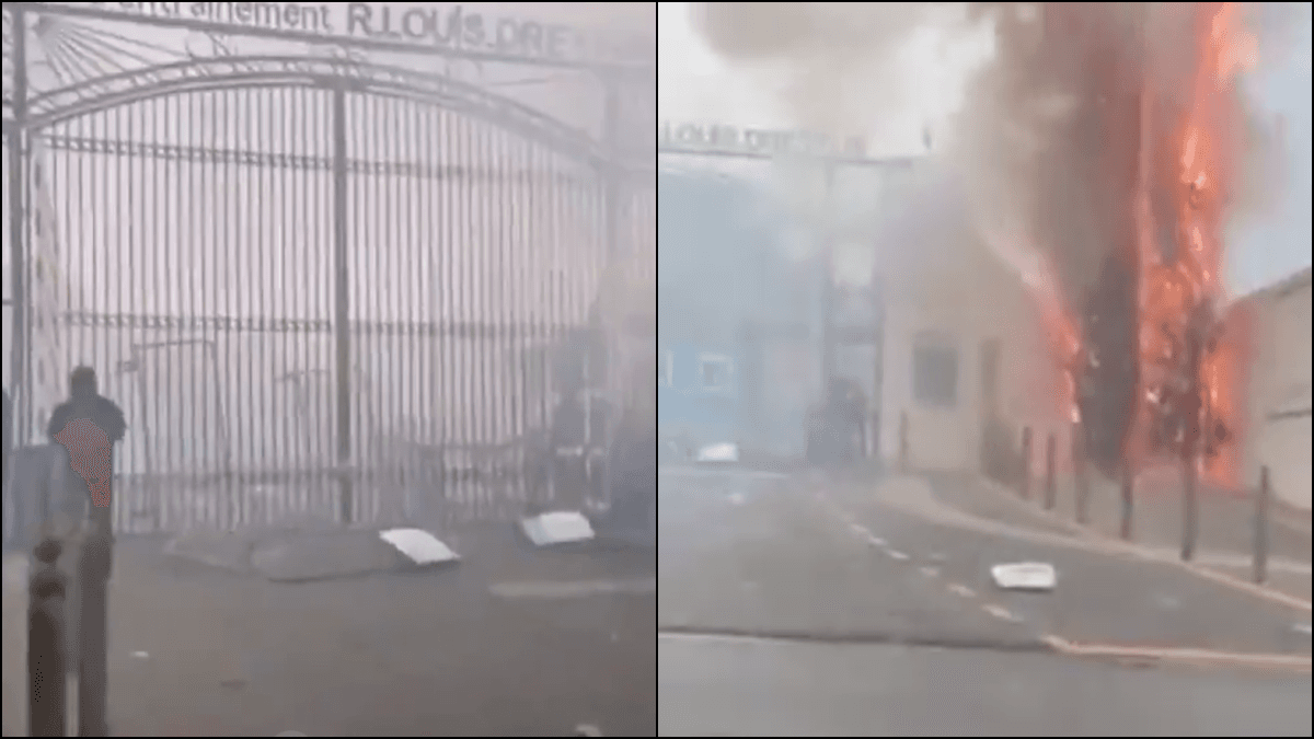 Marseille fans set fire to tree outside training ground, demand president’s resignation