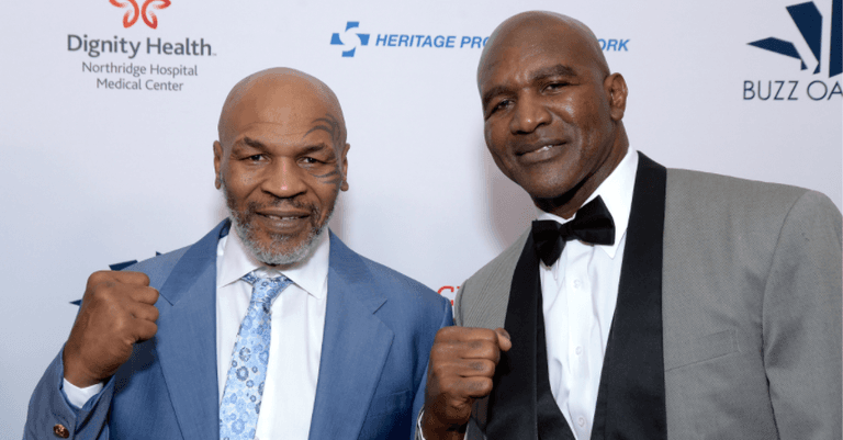 Evander Holyfield says a trilogy fight with Mike Tyson is ‘close’ to happening Evander Holyfield says a trilogy fight with Mike Tyson is ‘close’ to happening