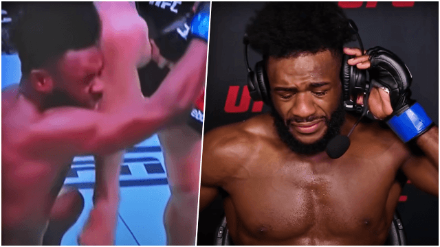 Aljamain Sterling: New UFC bantamweight champion in tears after making history Aljamain Sterling: New UFC bantamweight champion in tears after making history