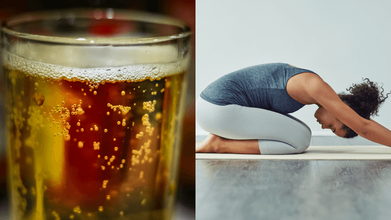 Beer Yoga is a thing now, apparently Beer Yoga is a thing now, apparently