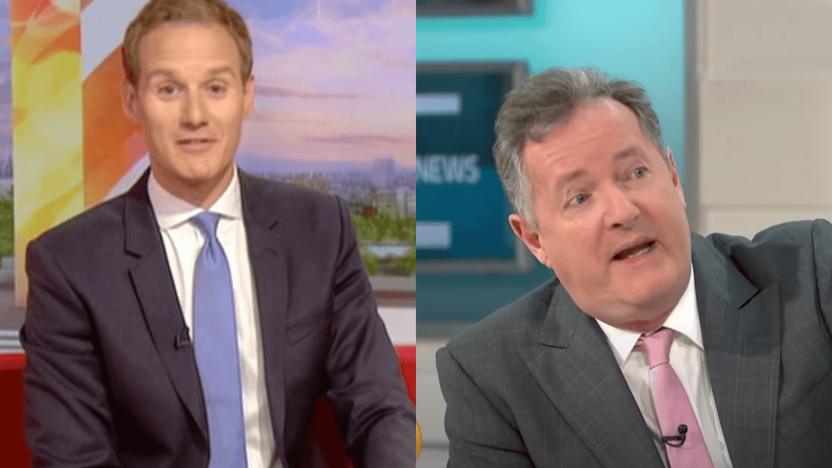 Dan Walker responds to news Piers Morgan has quit Good Morning Britain