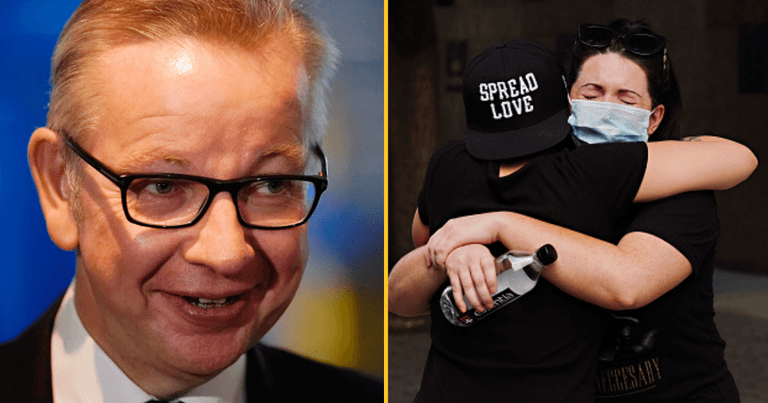 Families will be allowed to hug each other from May 17, says Michael Gove Families will be allowed to hug each other from May 17, says Michael Gove