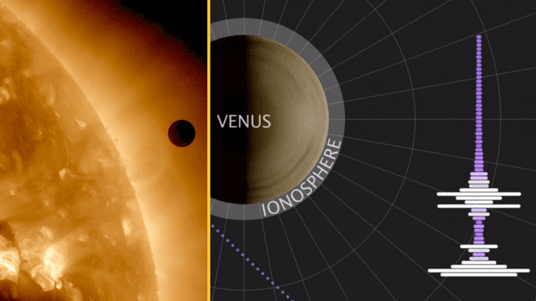 NASA discovers strange radio signal emitting from Venus NASA discovers strange radio signal emitting from Venus